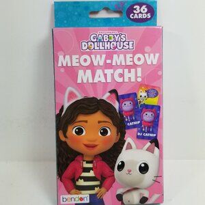 Gaby's Dollhouse match meow cards
